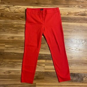 Loft Marisa Red Pants